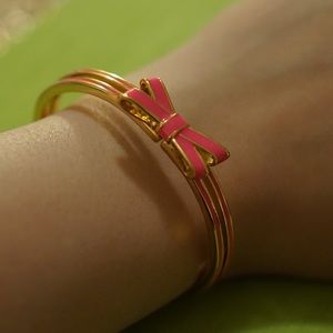 Pink & Gold Kate Spade Bracelet